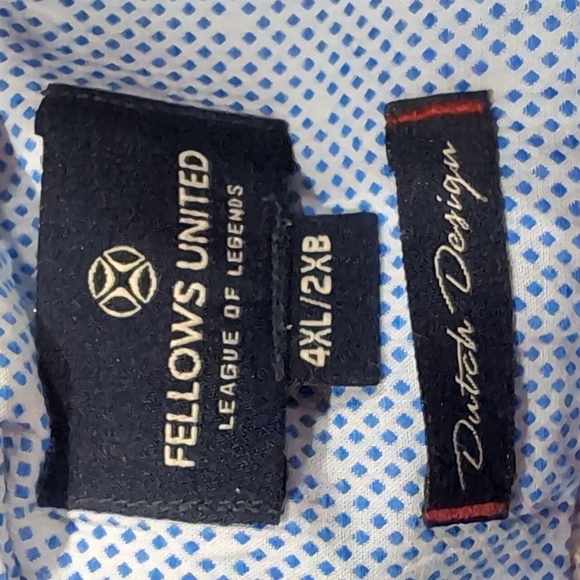 Fellows United Purple Patterned Shirt - Picture 8 of 11